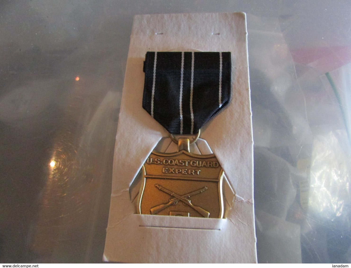 U.S. Coast Guard Mint Expert Shot Medal  1980's - USA