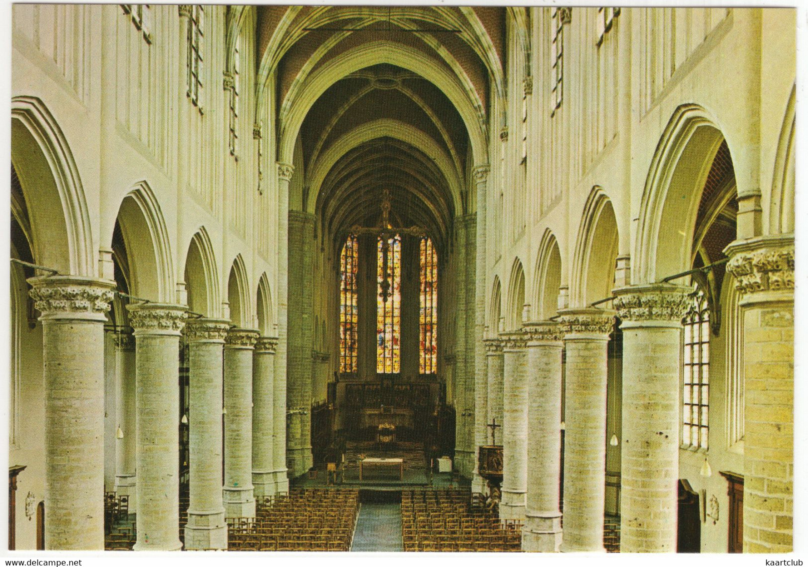 Hoogstraten - Binnenzicht - St. Katharinakerk - (Belgique/België) - Hoogstraten