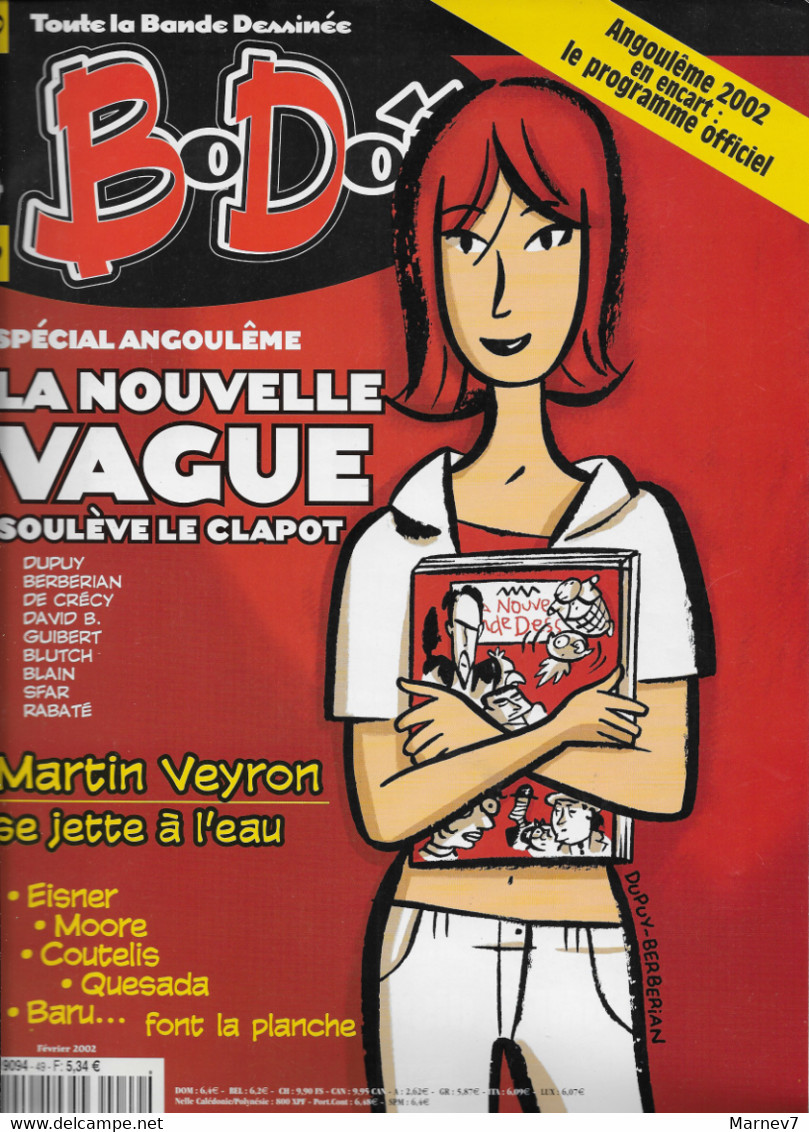 Toute La Bande Dessinée - BODOI  N° 49 - 2002 - BD - La Nouvelle Vague... - Sonstige & Ohne Zuordnung