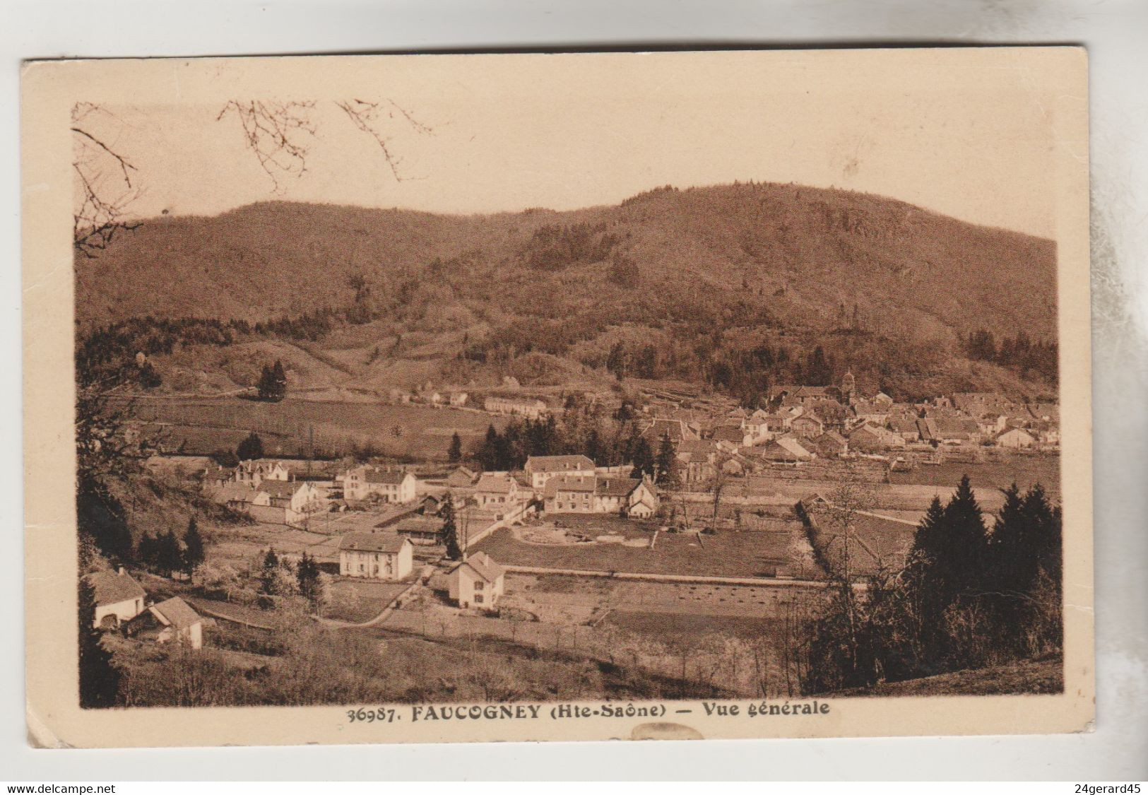 CPSM FAUCOGNEY (Haute Saône) - Vue Générale - Faucogney