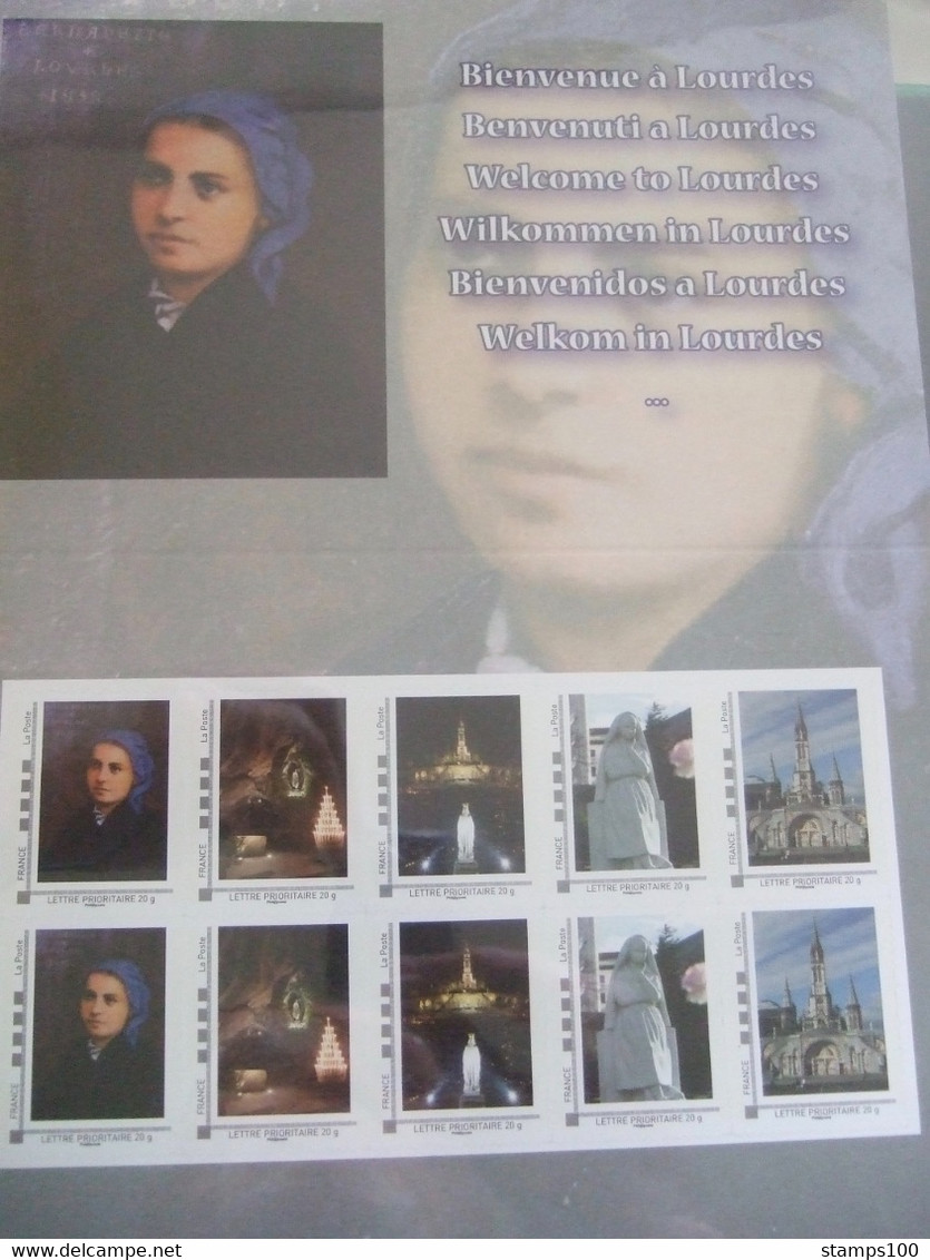 FRANCE. Collector 2009, BIENVENUE A LOURDES. MNH ** (PPZ3-890) - Collectors