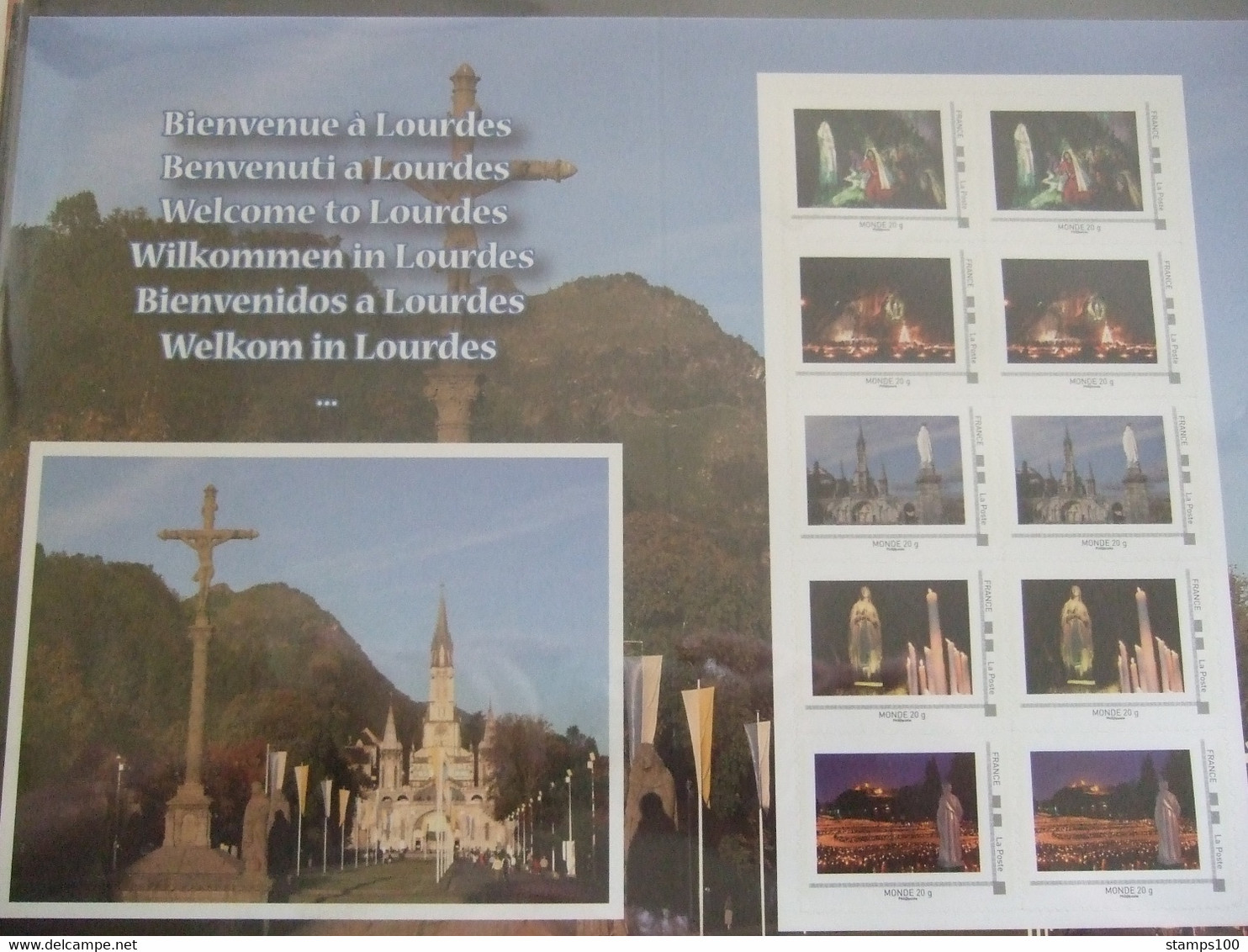 FRANCE. Collector 2009, BIENVENUE A LOURDES. MNH ** (PPZ3-890) - Collectors