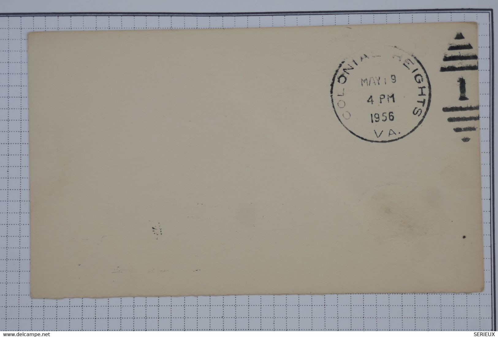 BC3  ETATS UNIS    BELLE LETTRE ENTIER  1956 + BELLAIR   POUR ST JOSEPH  + AFFRANC. INTERESSANT - Lettres & Documents