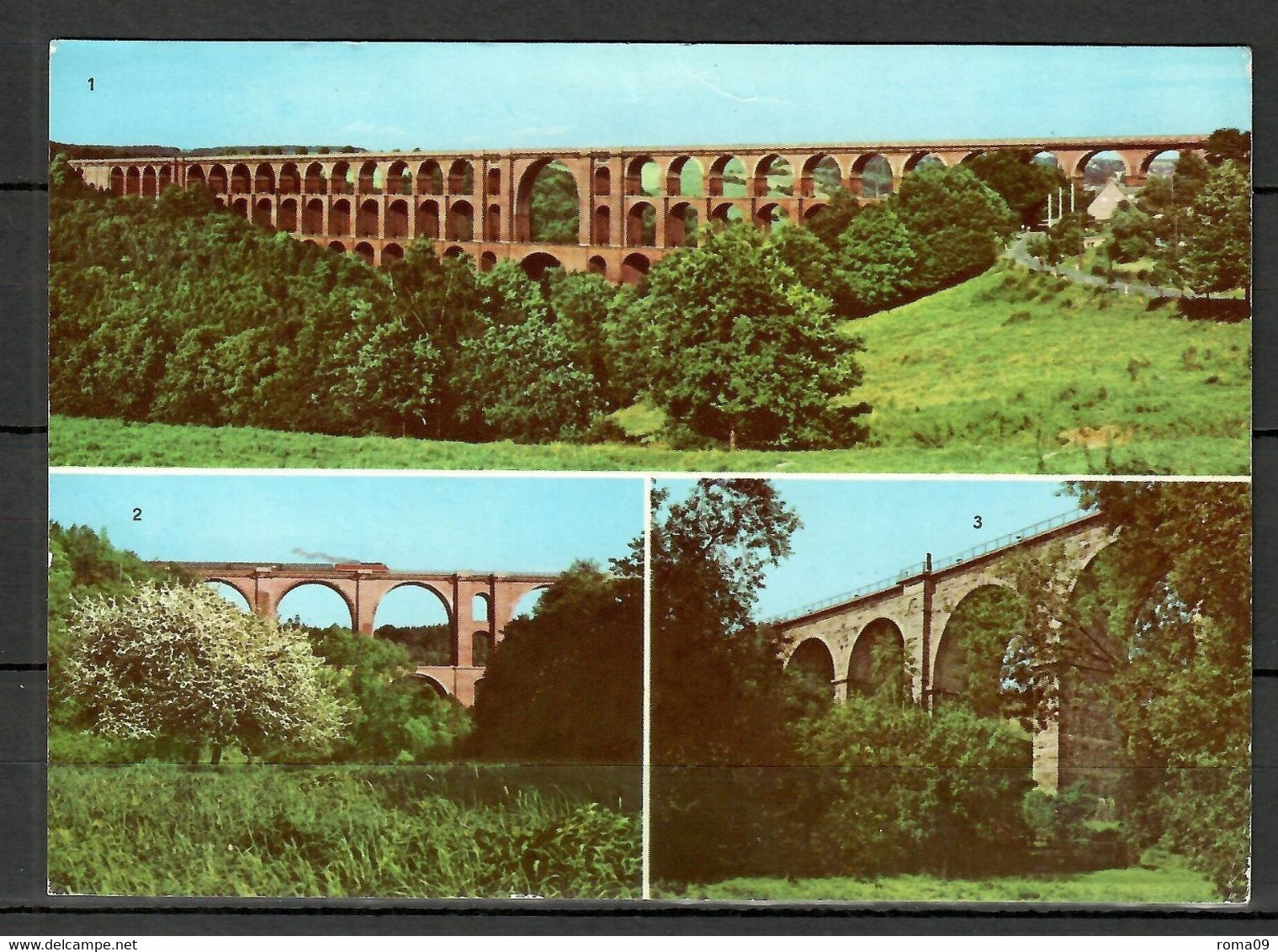 Reichenbach - Mylau - Netzschkau (Vogtland), Gölzschtalbrücke. Elstertalbrücke, Syratalbrücke, I-196 - Reichenbach I. Vogtl.