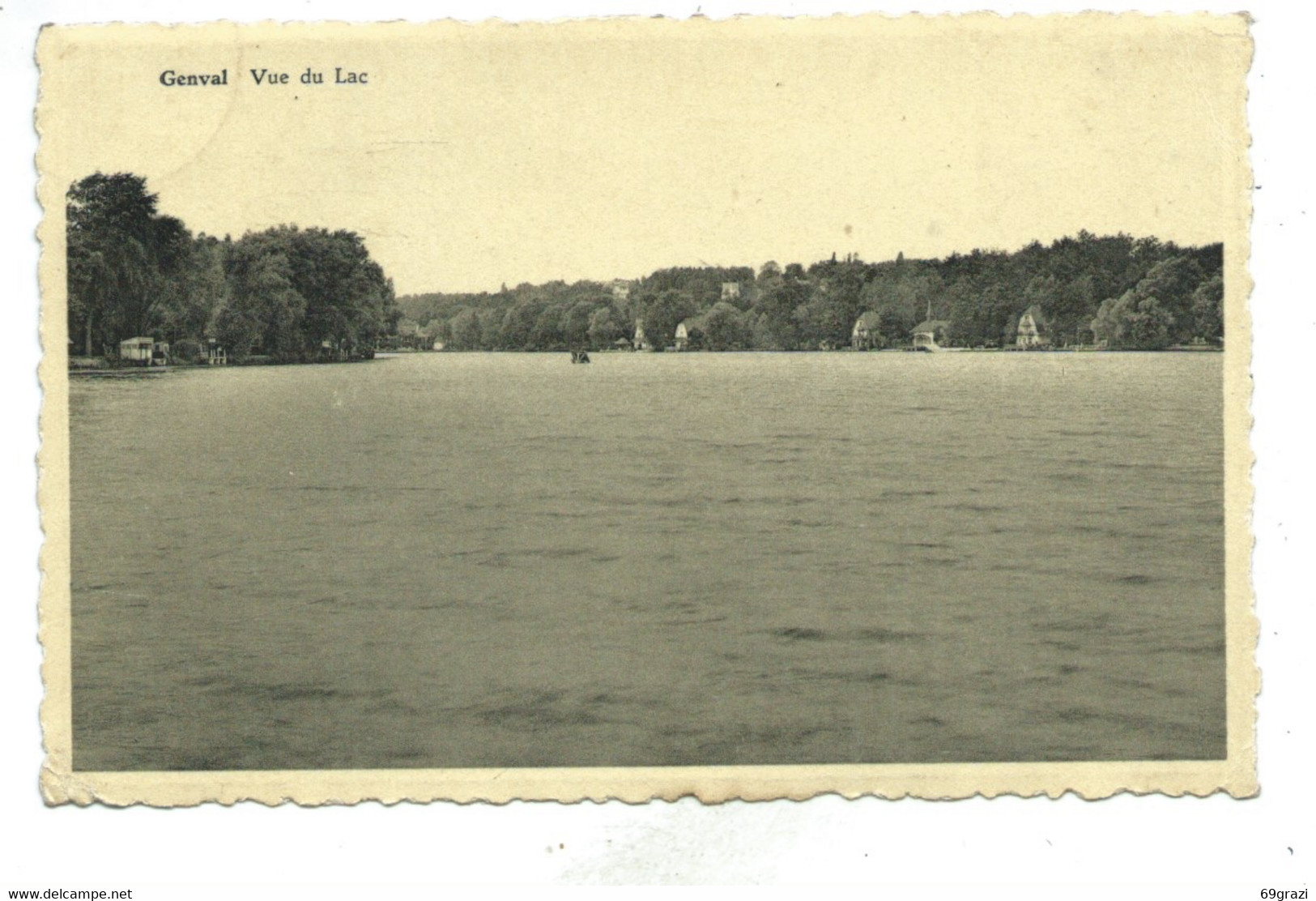 Genval Vue Du Lac ( Carte Rare ) - Rixensart