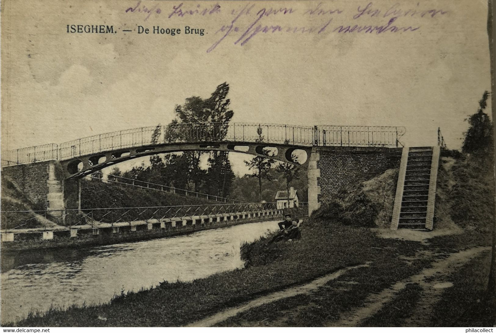 Izegem - Iseghem // De Hooge Brug (Net Anders) Feldpost 1915 - Izegem