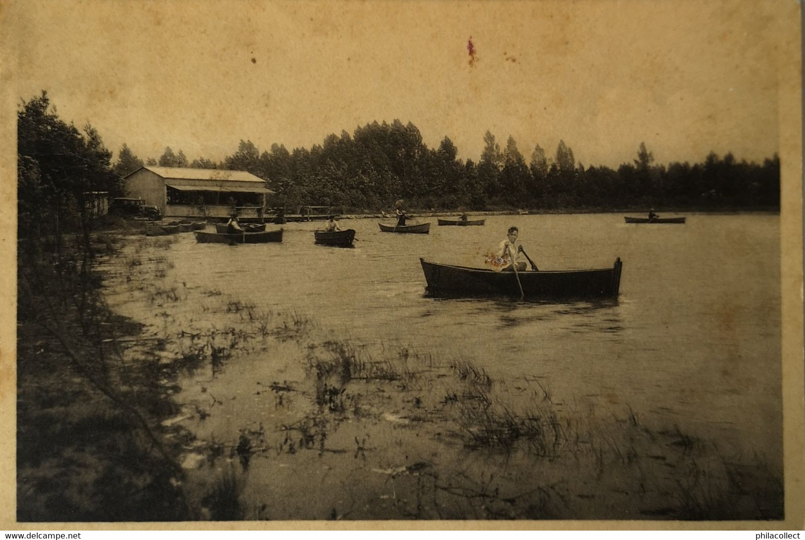 Dessel - Desschel // Campingstrand - Uitbater Th. Hens 1939 Vlekkig - Dessel