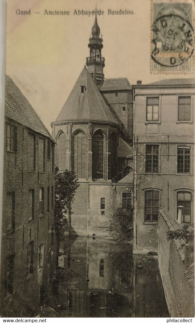 Gent - Gand  // Ancienne Abbaye De Bandeloo 19?? Vlekken /zeldzaam - Gent