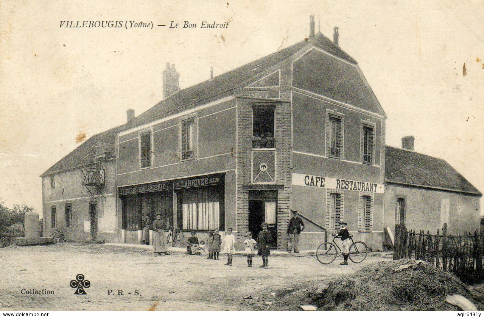 - VILLEBOUGIS (89) -  Le Bon Endroit (café-restaurant)  (verso Intéressant)  -27616- - Villebougis