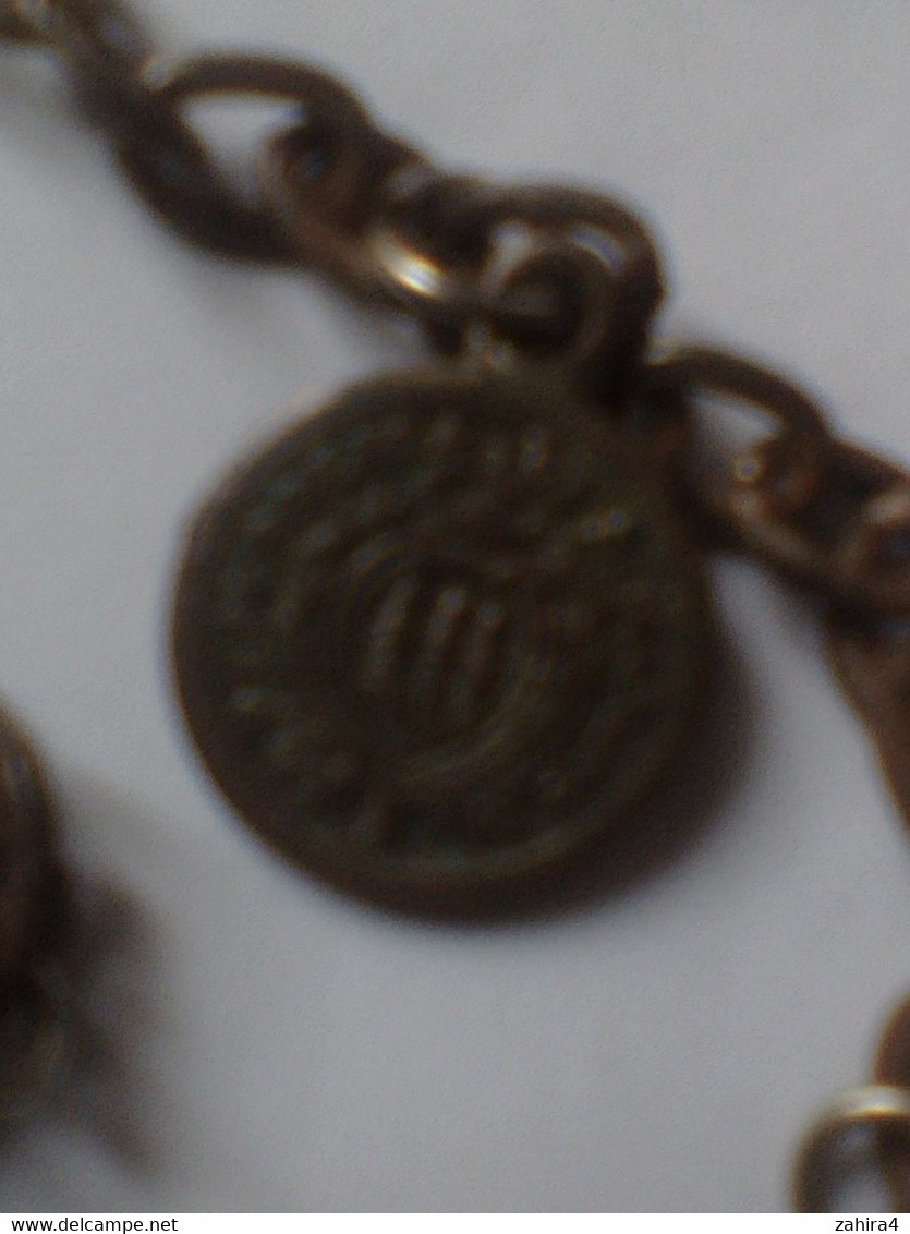 Bracelet Avec Médaille Style Monnaie San Marin Republica Di S. Marino A Ou R - Autre Face Respuor Sansti Marini Libertas - Autres & Non Classés