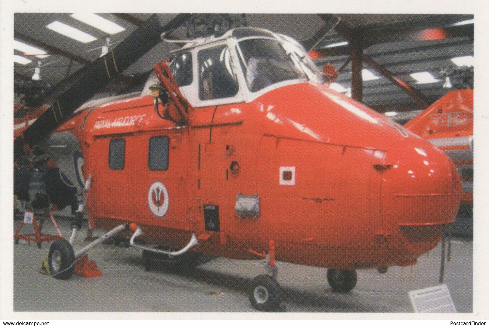 Helicopter Museum Weston Super Mare Rare Trade Card - Vliegtuigen