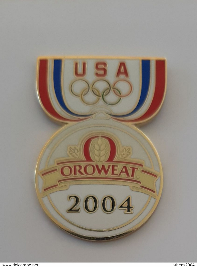 Athens 2004 Olympic Games, Oroweat Bread Sponsor Pin - Jeux Olympiques