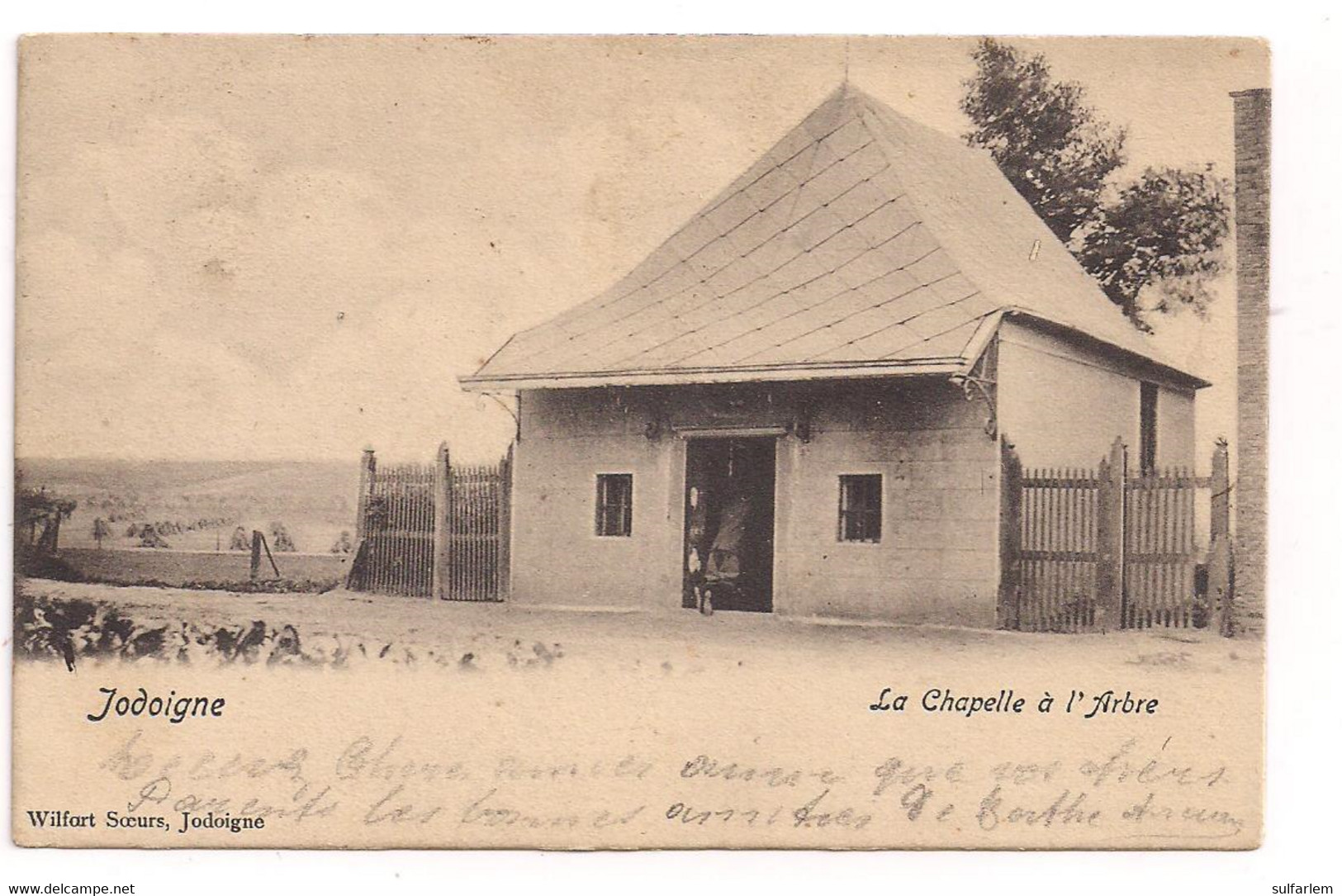 Carte Postale. JODOIGNE. La Chapelle à L'Arbre. - Jodoigne