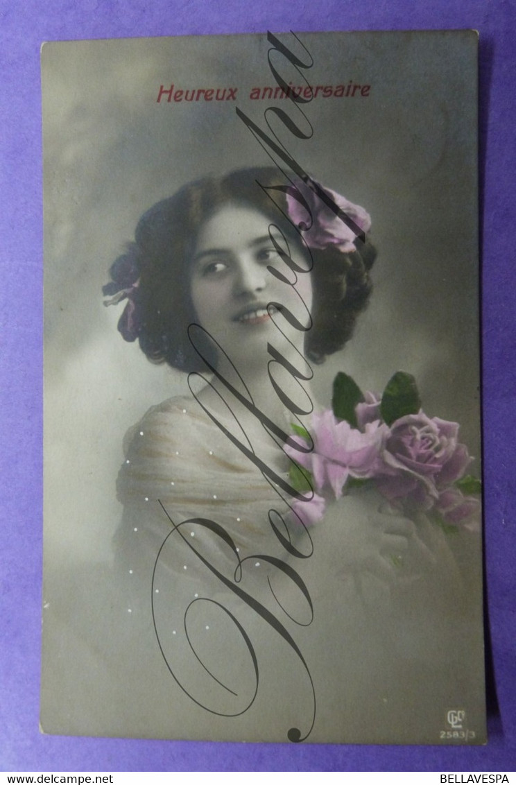 Vrouwen Femme Make-Up- Coifures Kapsel Hoeden Chapeau Studio Photo produktions lot x 27 early 20 e century postcards