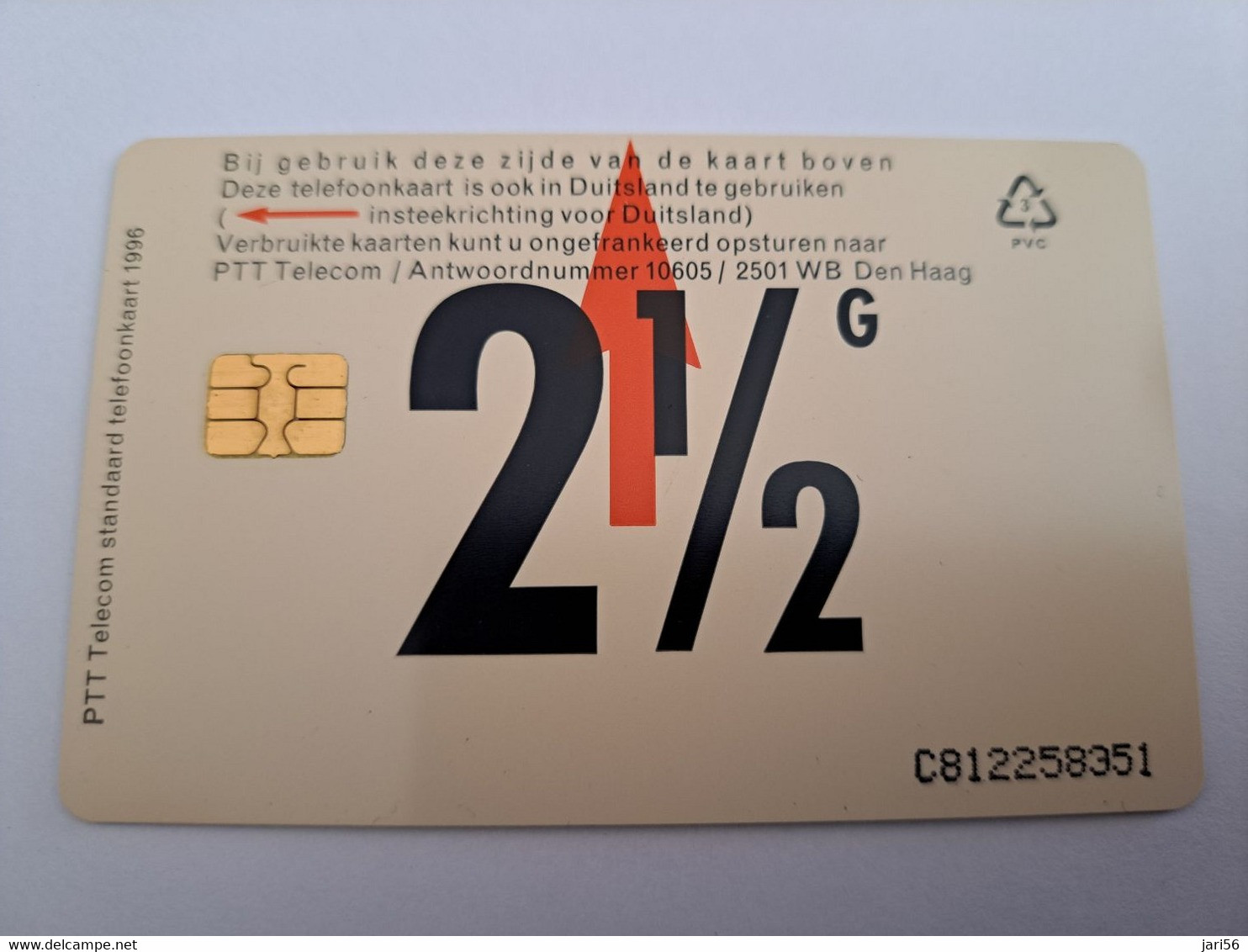 NETHERLANDS CHIPCARD    CALGONIT  GRATIS BELLETJES        / CRE 405/01  / HFL 2,50 PRIVATE /  /  MINT   ** 10756** - Publiques