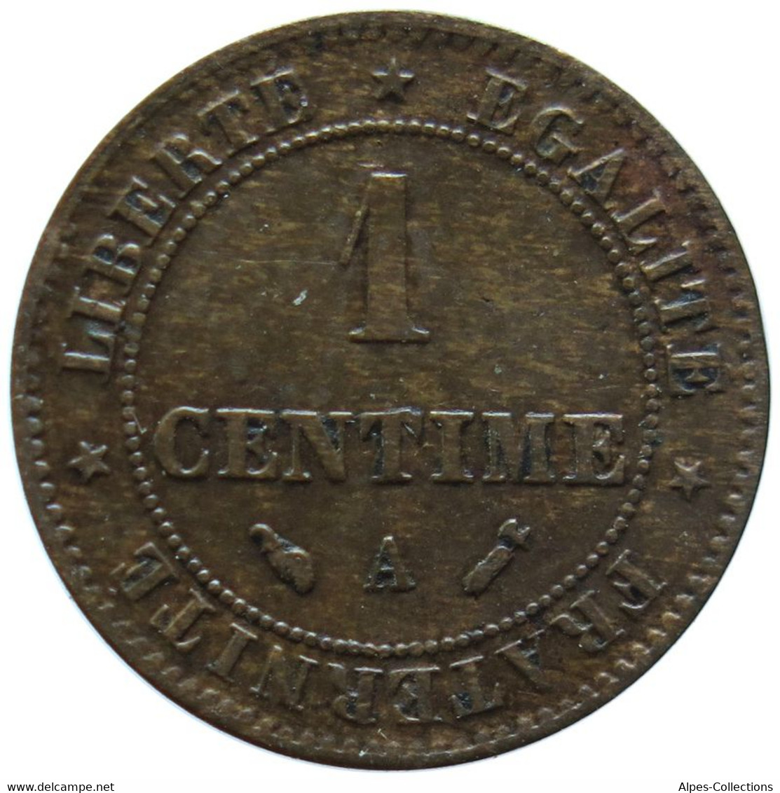 F10422.2 - FRANCE - 1 Centime Cérès - 1895 A - Andere & Zonder Classificatie