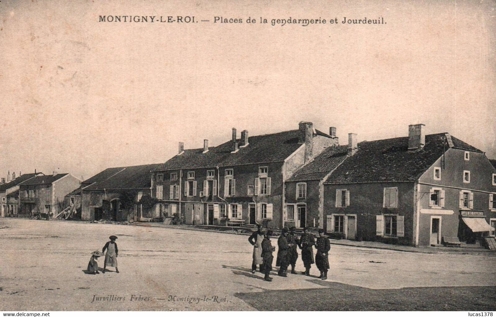 52 / MONTIGNY LE ROI / PLACE DE LA GENDARMERIE ET JOURDEUIL / JOLI PLAN - Montigny Le Roi