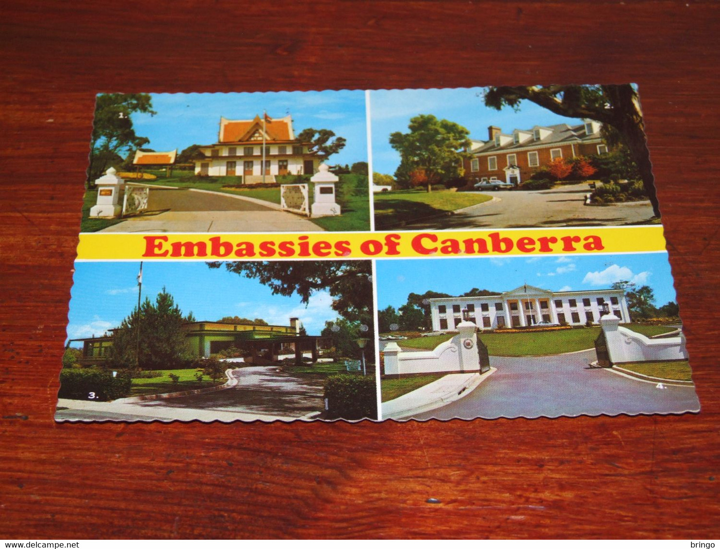 51242-               EMBASSIES OF CANBERRA, AUSTRALIA - Canberra (ACT)