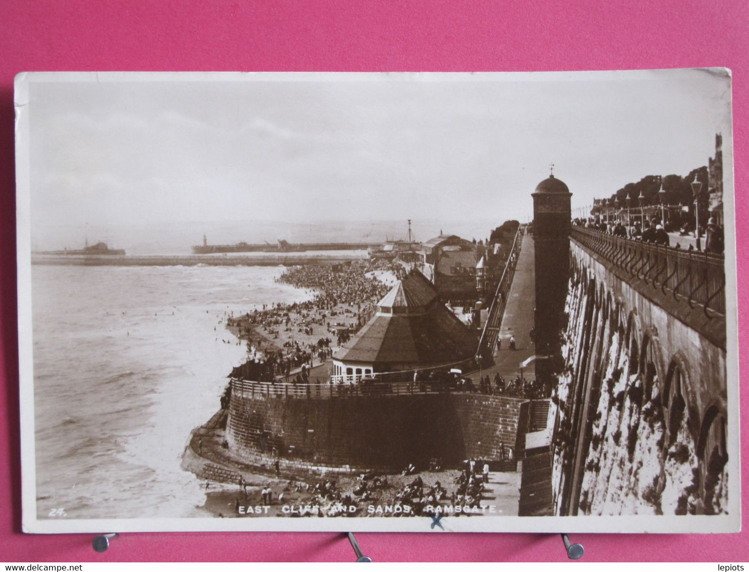 Visuel Très Peu Courant - Angleterre - Ramsgate - East Cliff And Sands - R/verso - Ramsgate