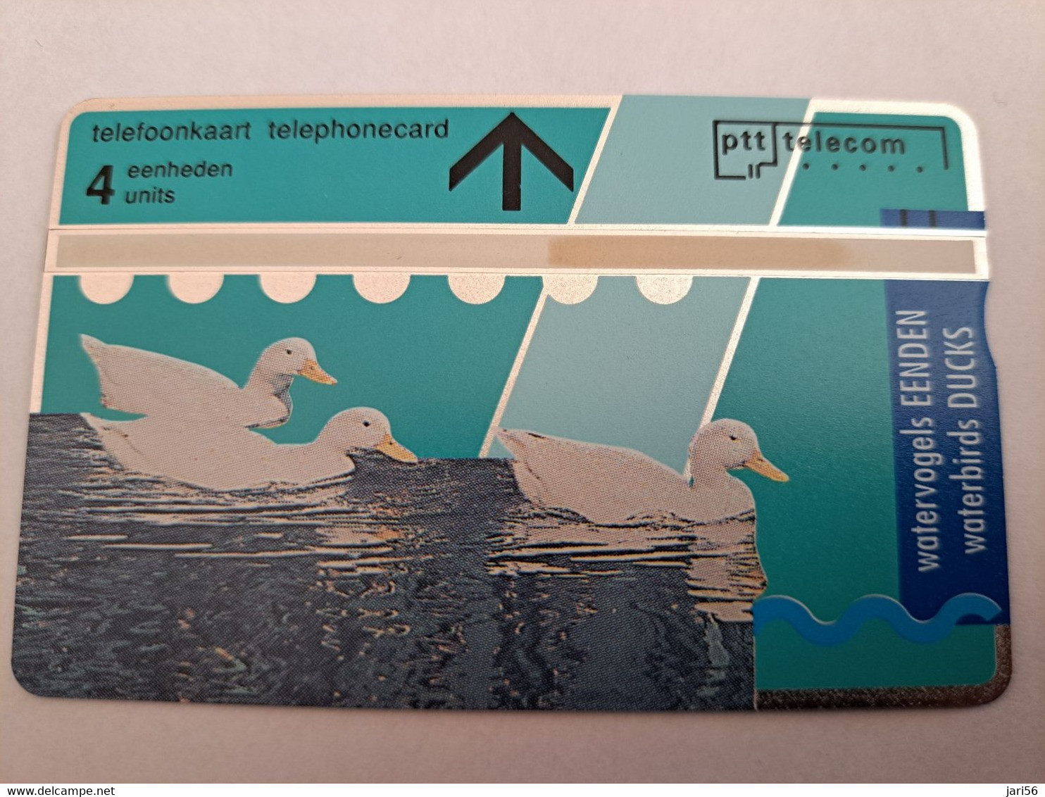 NETHERLANDS  L&G CARDS SERIE SWANS/ BIRDS  3X  R008/01-03 TELE ART    /  MINT   ** 10773** - Public