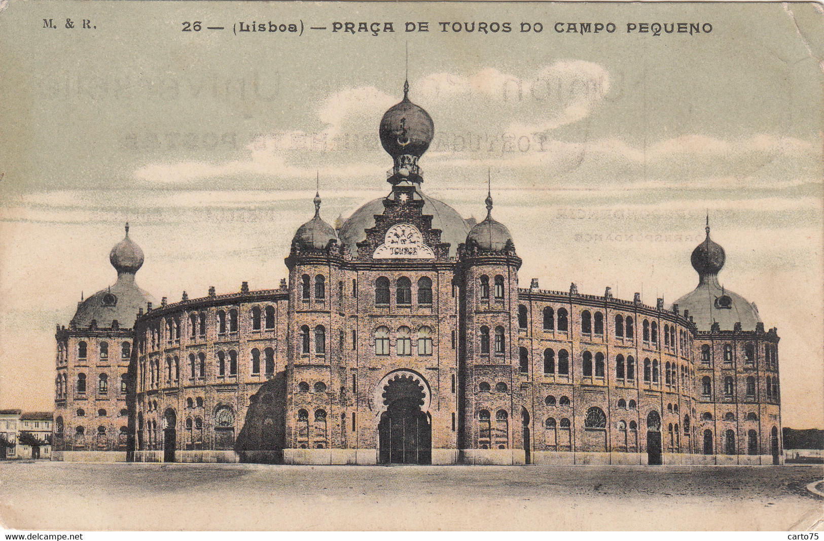 Portugal - Lisboa - Praça De Touros Do Campo Pequeno - Arènes - 1906 - Adressée à Gendarmerie De Marcillac Aveyron - Lisboa