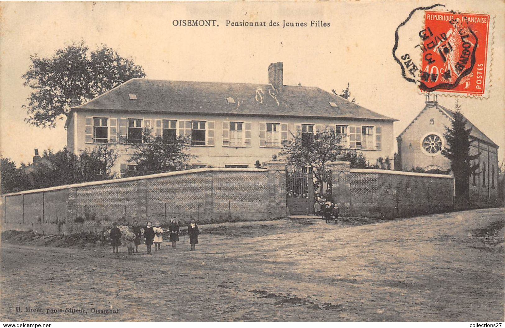 80-OISEMONT- PENSIONNAT DES JEUNES FILLES - Oisemont