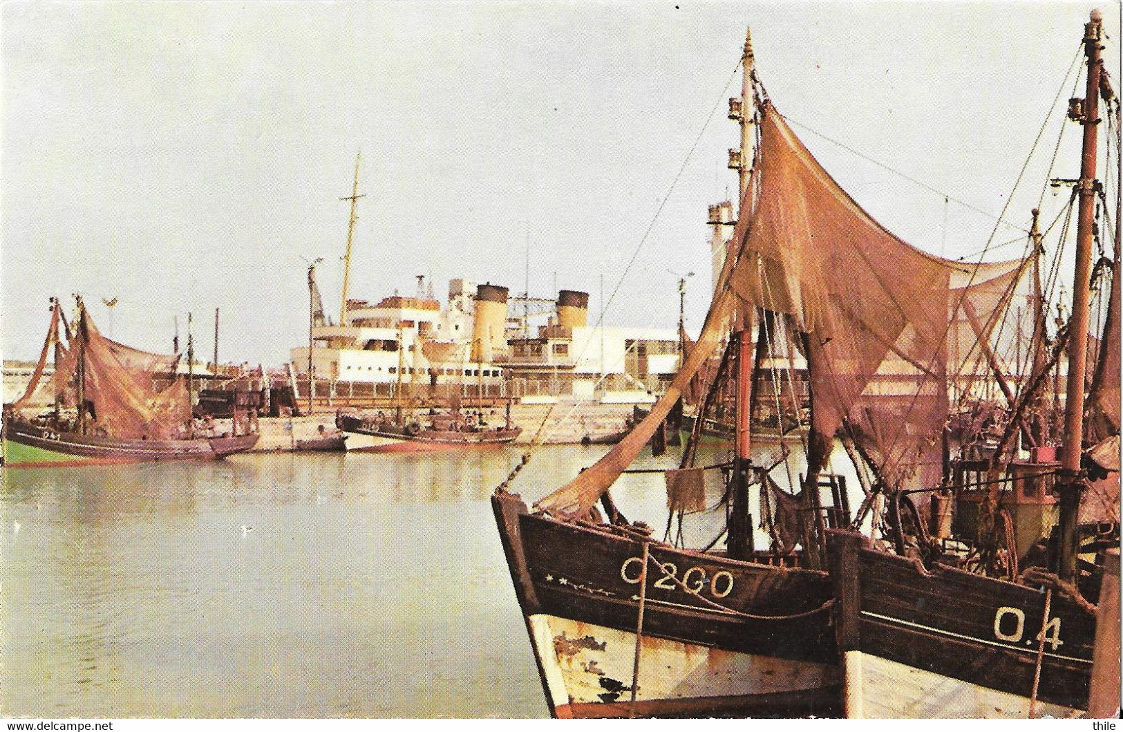 OOSTENDE - Port Et Bâteaux De Pêche - Haven En Vissersboten - Oostende