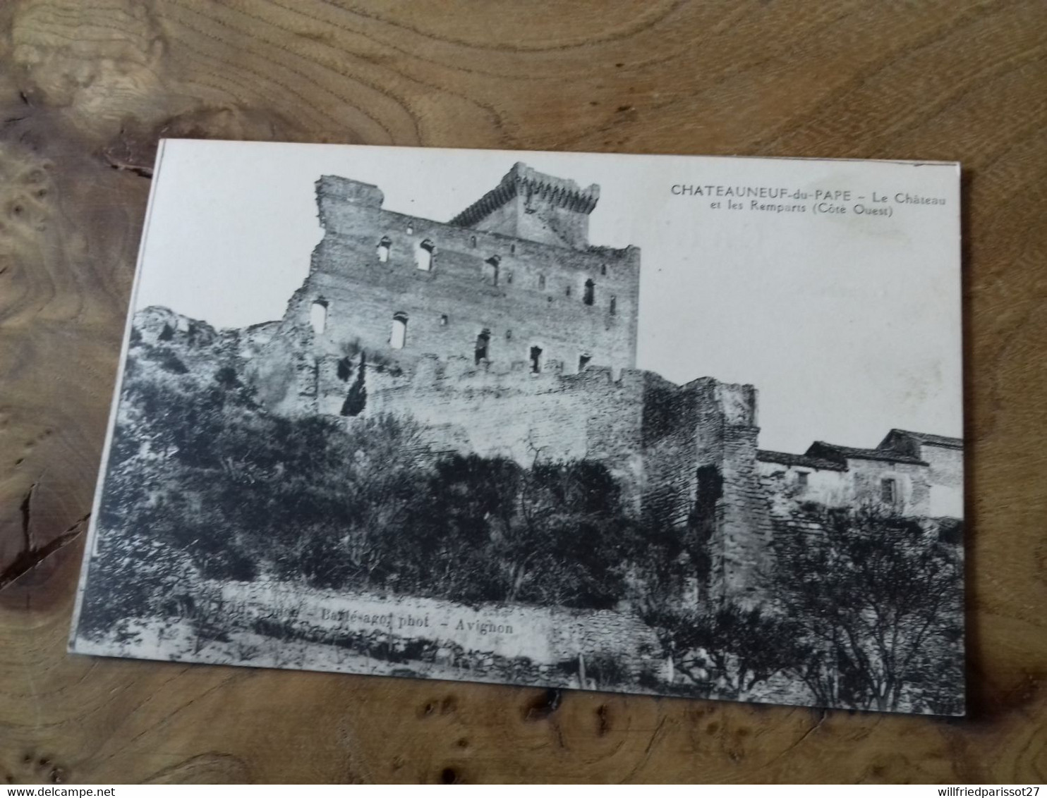 69/ CHATEAUNEUF DU PAPE LE CHATEAU ET LES REMPARTS - Chateauneuf Du Pape