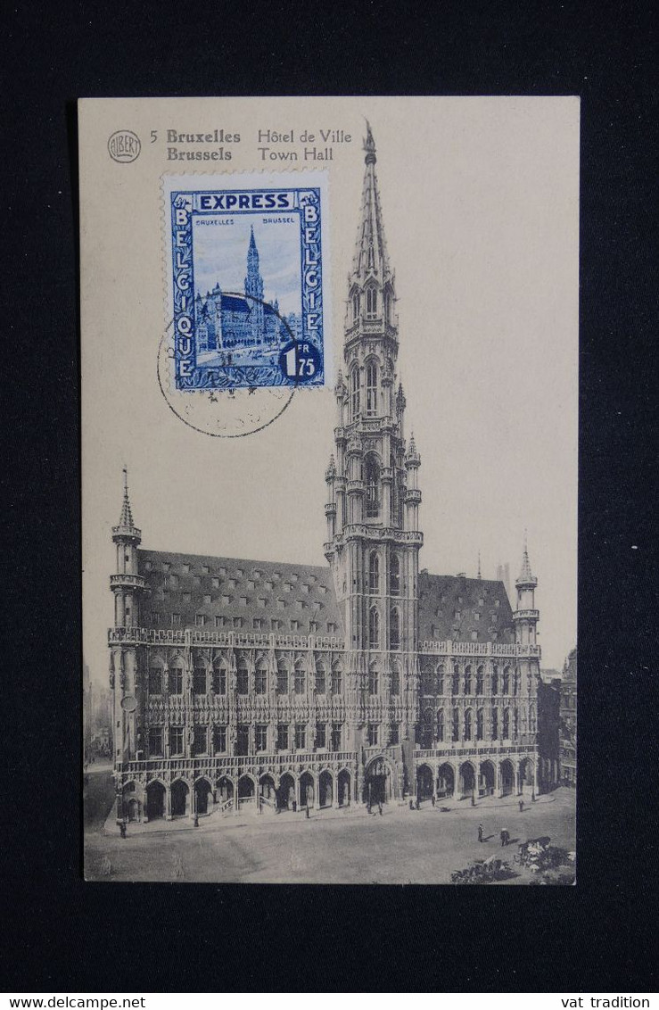 BELGIQUE - Carte Maximum En 1936 - Bruxelles  - L 129692 - 1934-1951