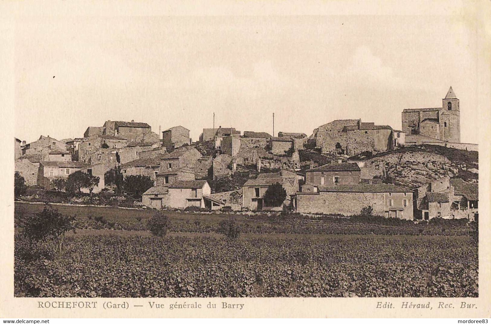 30 / GARD / ROCHEFORT / VUE GENERALE DU BARRY NEUVE - Rochefort-du-Gard