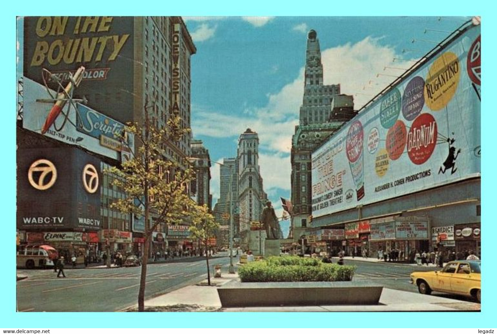 Vintage Postcard - New York (NY - New York) - Times Square - Time Square