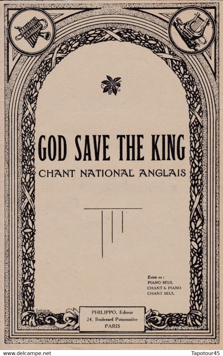 Go Save The King >23/8/22 > Chant National Anglais - Chant Soliste