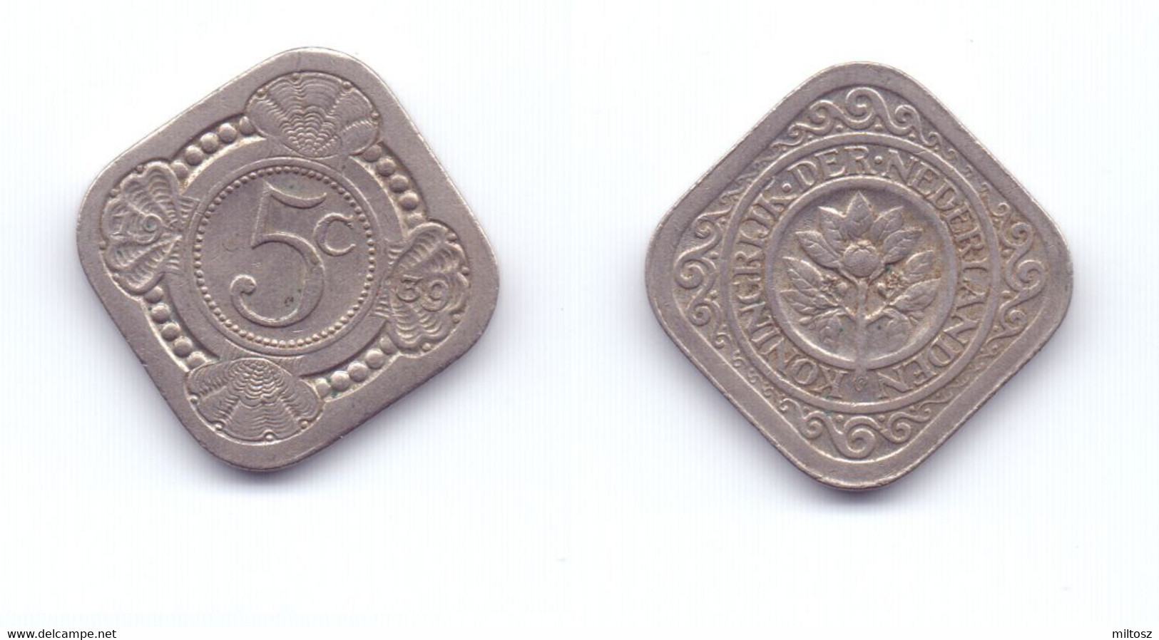 Netherlands 5 Cents 1939 - 5 Cent