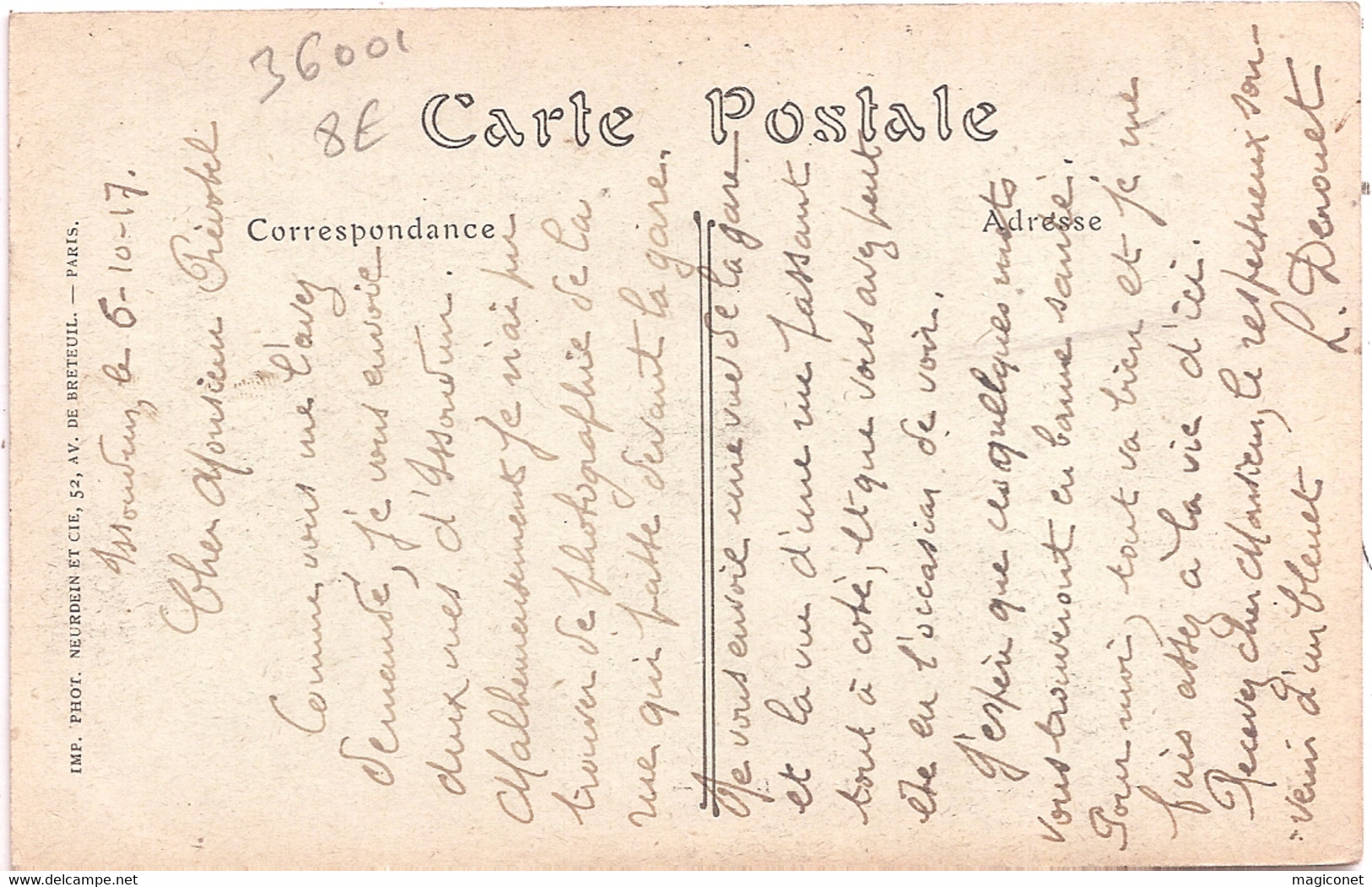 CPA - Issoudun - La Gare - Other & Unclassified