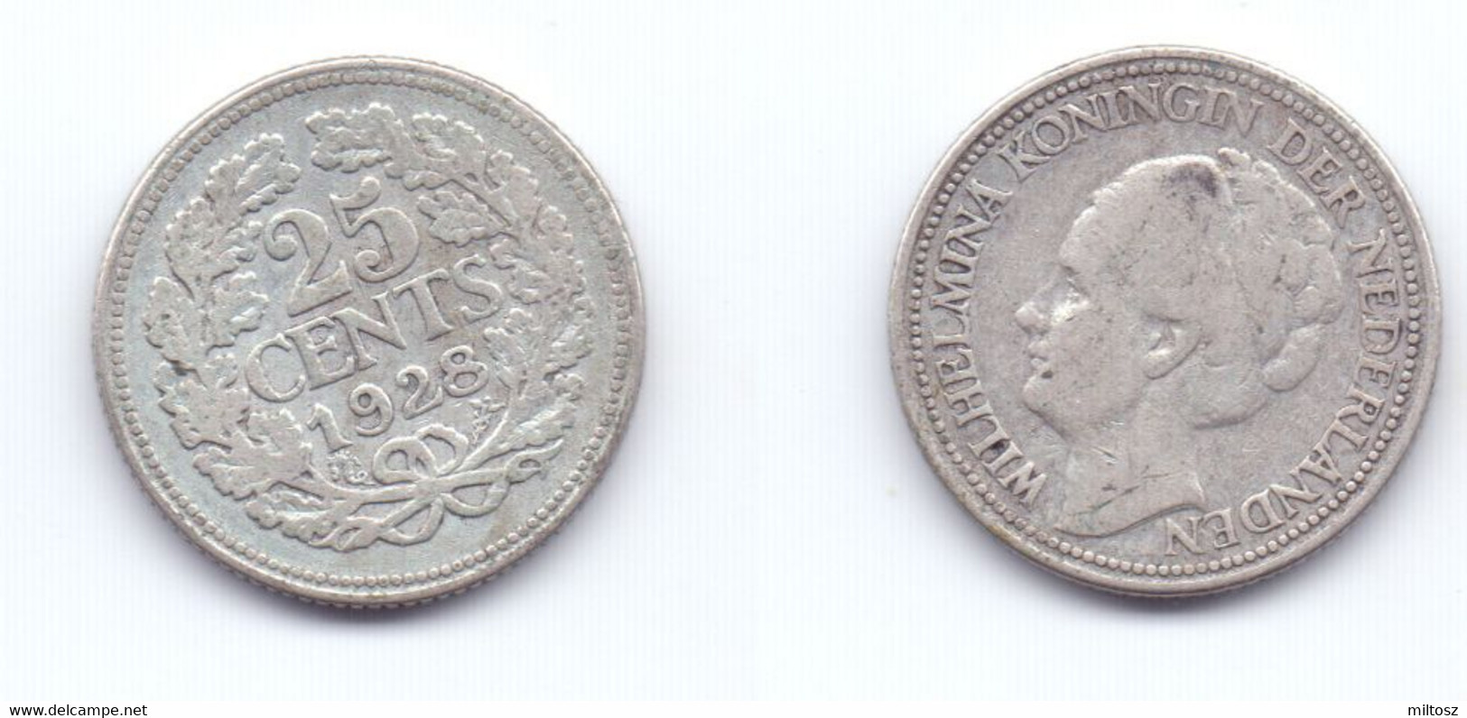 Netherlands 25 Cents 1928 - 25 Cent