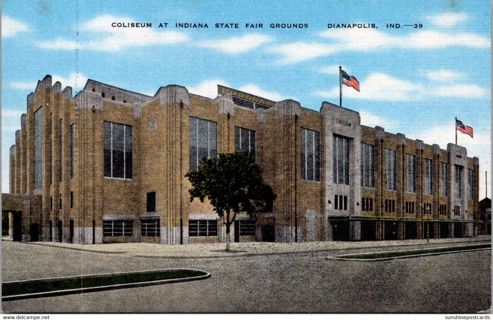 Indiana Indianapolis Coliseum At Indiana State Fair Grounds - Indianapolis