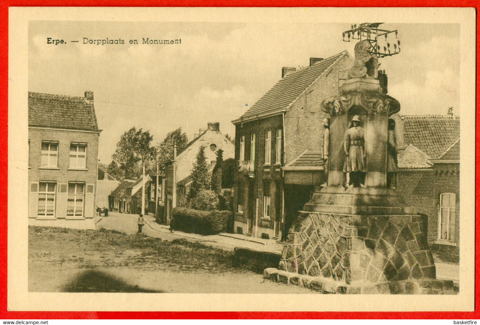 Erpe: Dorpplaats En Monument - Erpe-Mere