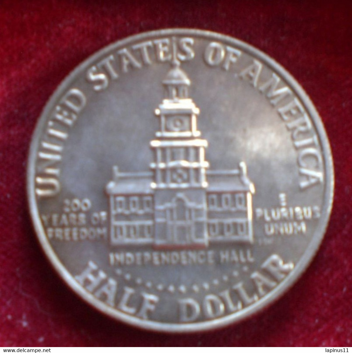 UNITED STATE EE.UU ÉTATS-UNIS US HALF DOLLAR KENNEDY 1976 SILVER ARGENTO RIF. TAGG. - 1964-…: Kennedy