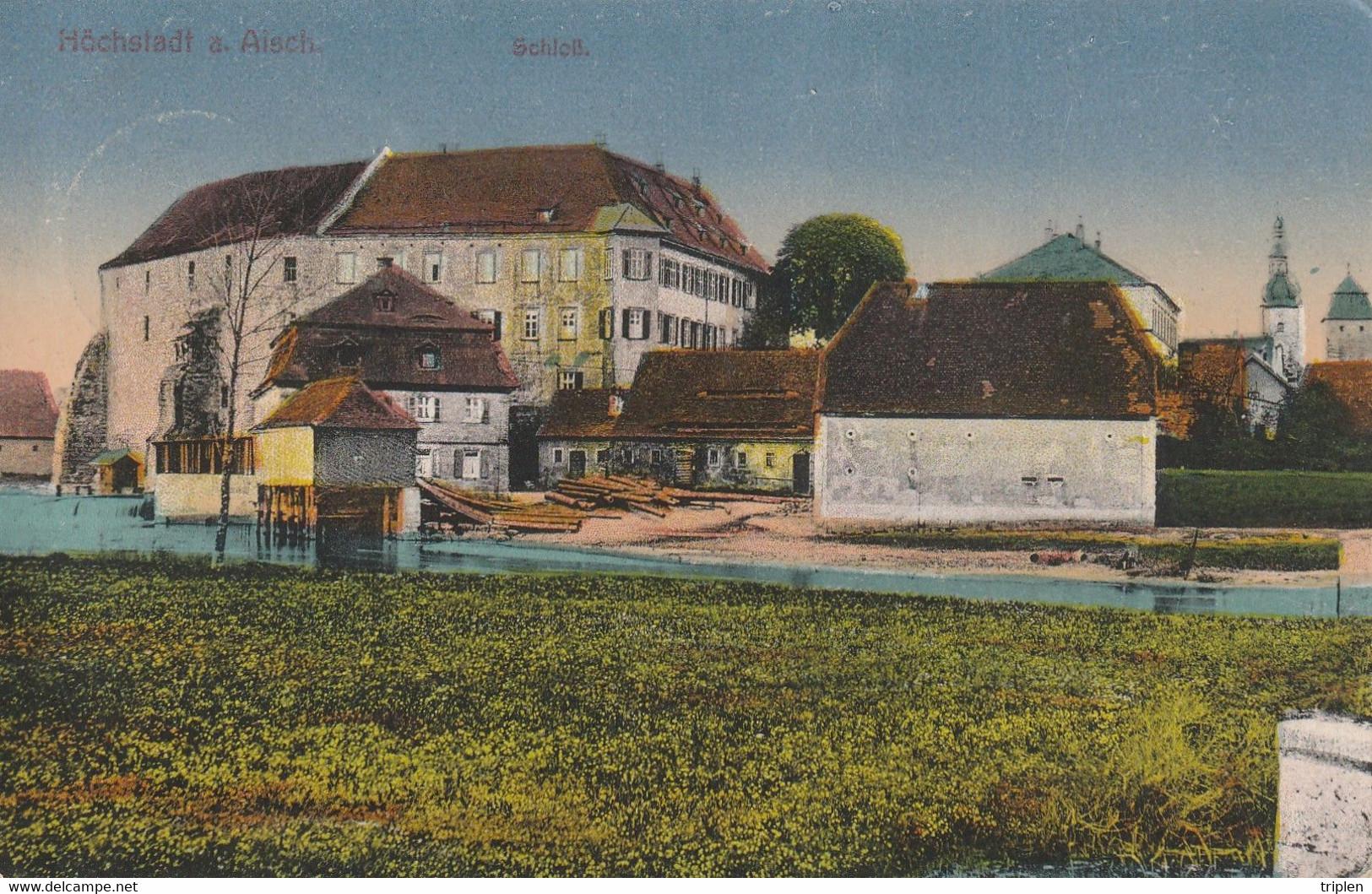 Hoechstadt - Schloss - Feldpost - Hoechstadt