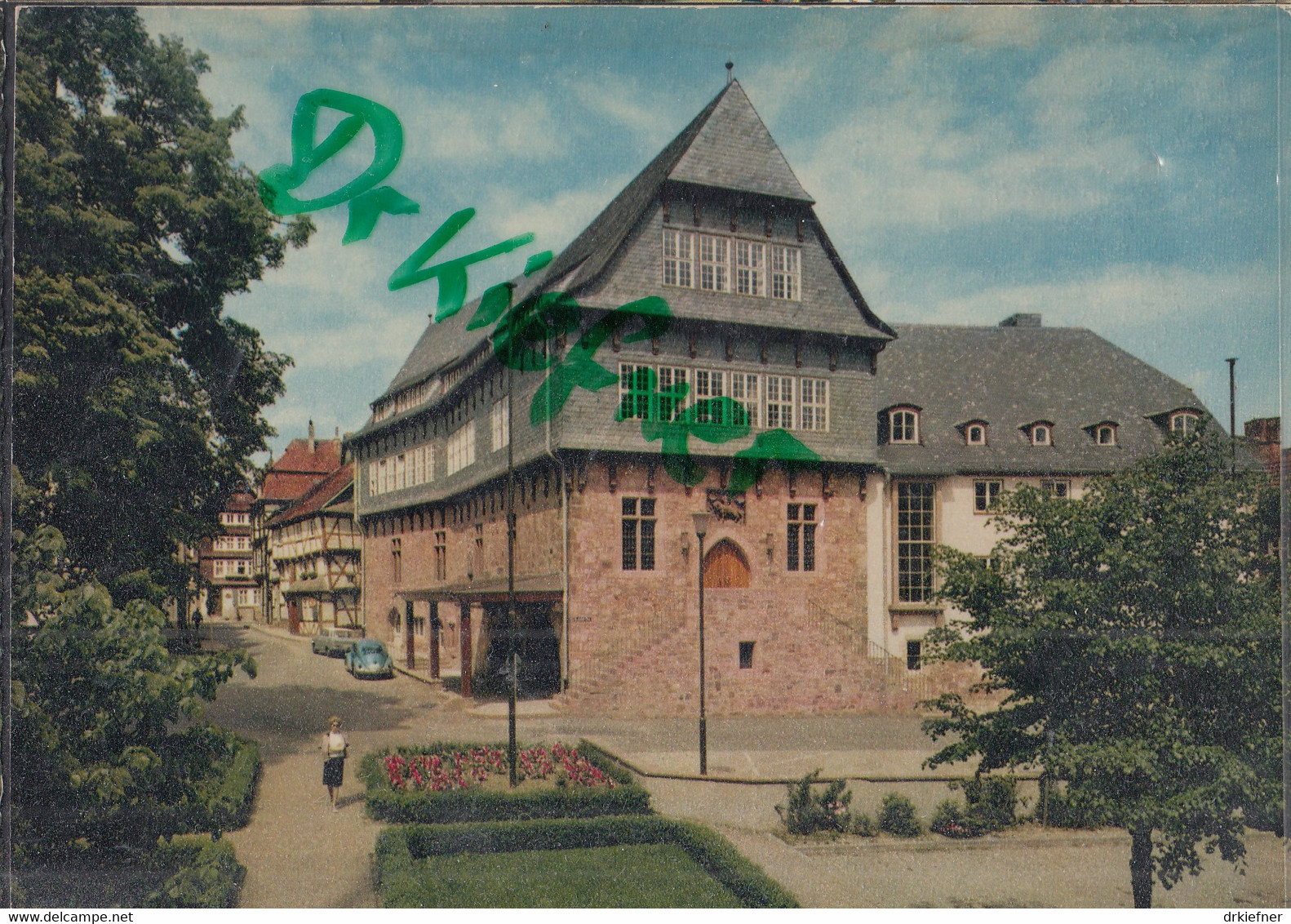 FRITZLAR, Rathaus, Um 1990, Mit VW Käfer - Fritzlar