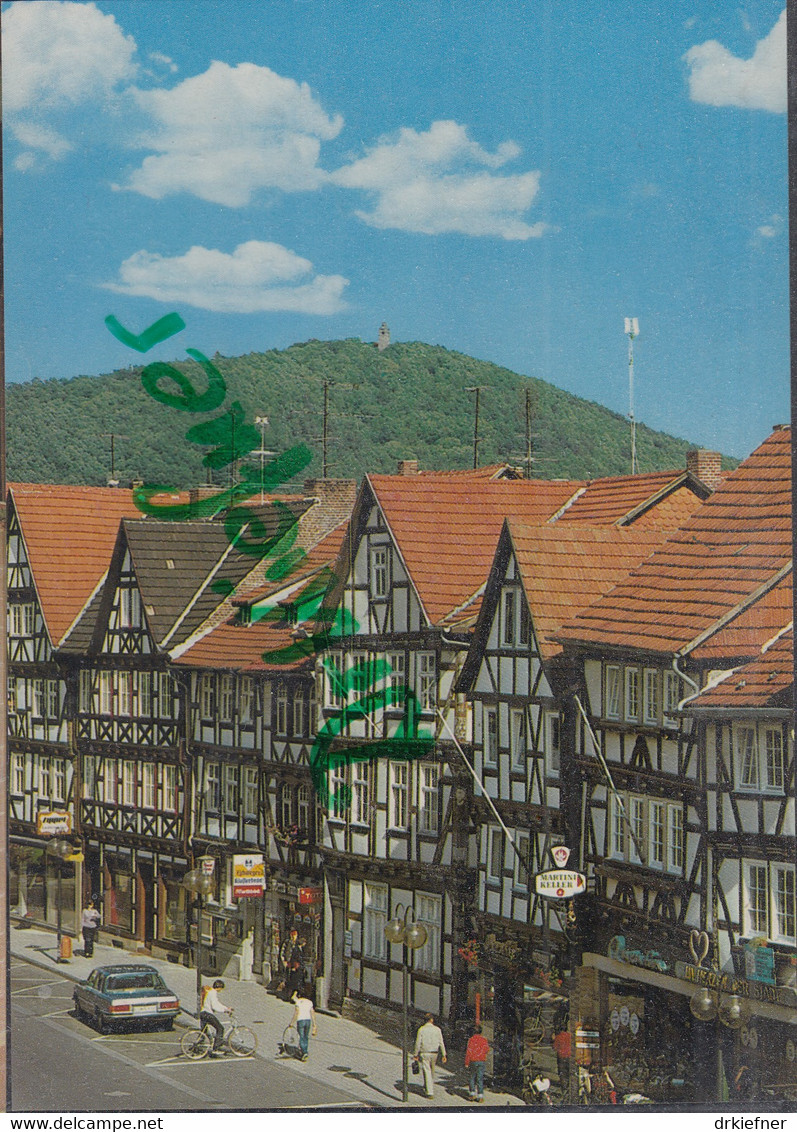 ESCHWEGE, Fachwerk, Marktplatz, Häuserfront,  Um 1990 - Eschwege