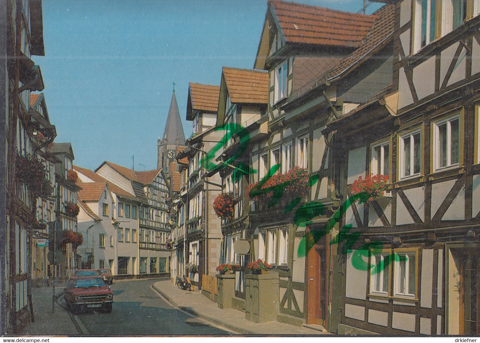 ROTENBURG Fulda, Brotgasse, Fachwerk,  Um 1990 - Rotenburg