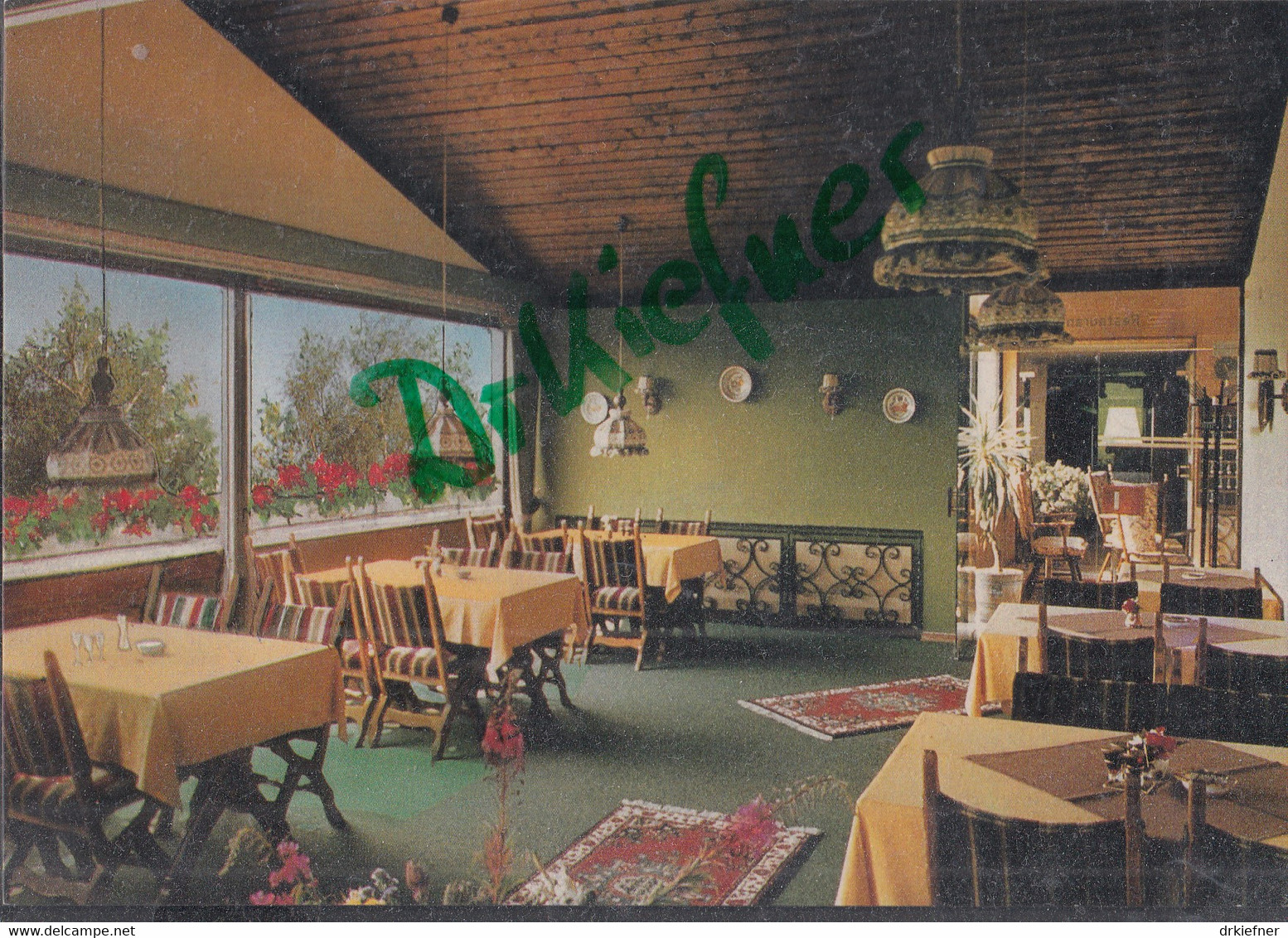 KNÜLLWALD-RENGSHAUSEN, Hotel Sonneck, Gaststube, Um 1990 - Homberg