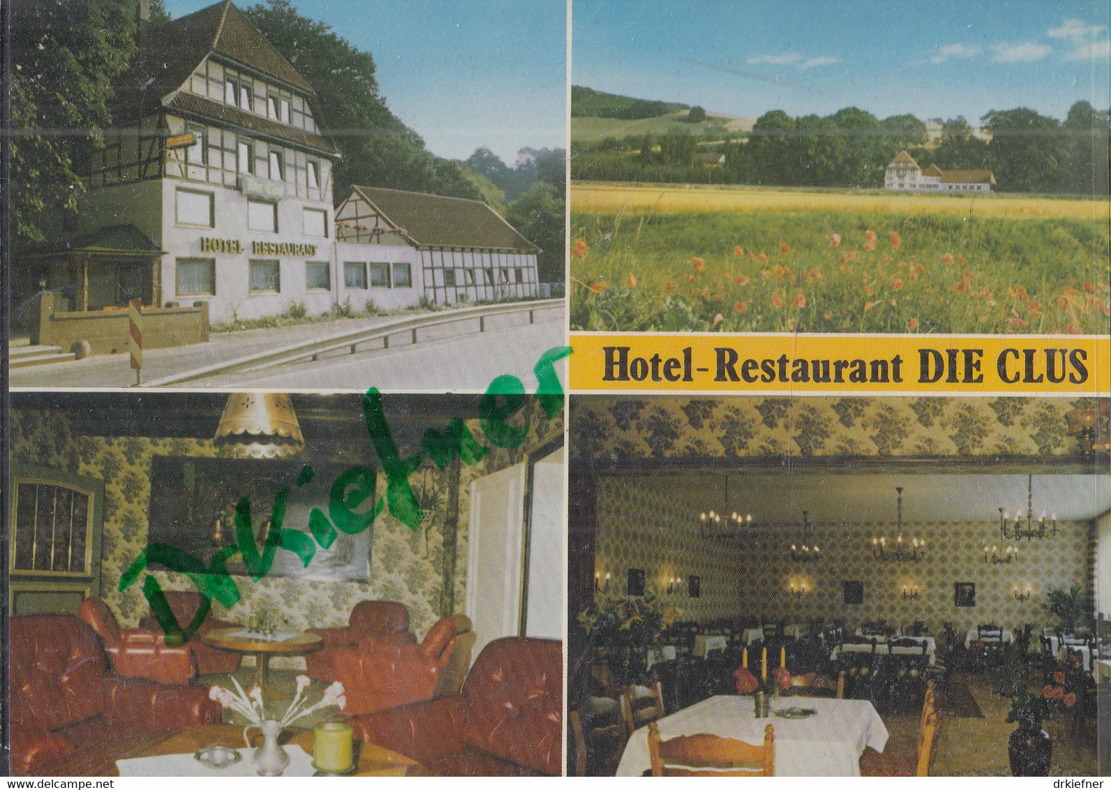 Einbeck, Hotel Restaurant DIE CLUS, Um 1988 - Einbeck