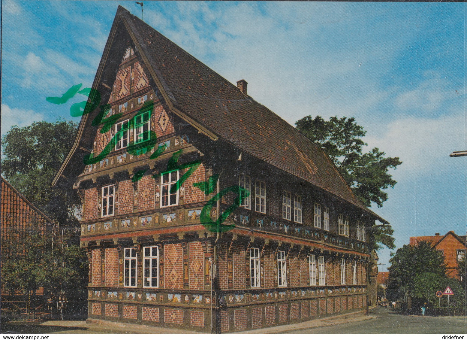 Alfeld, Alte Lateinschule, Fachwerkhaus, Um 1988 - Alfeld