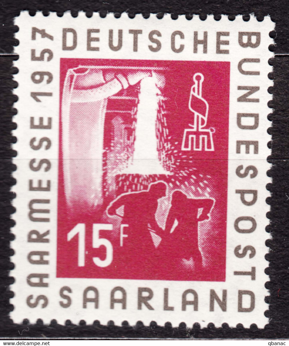 Saar Sarre 1957 Mi#400 Mint Never Hinged - Ongebruikt