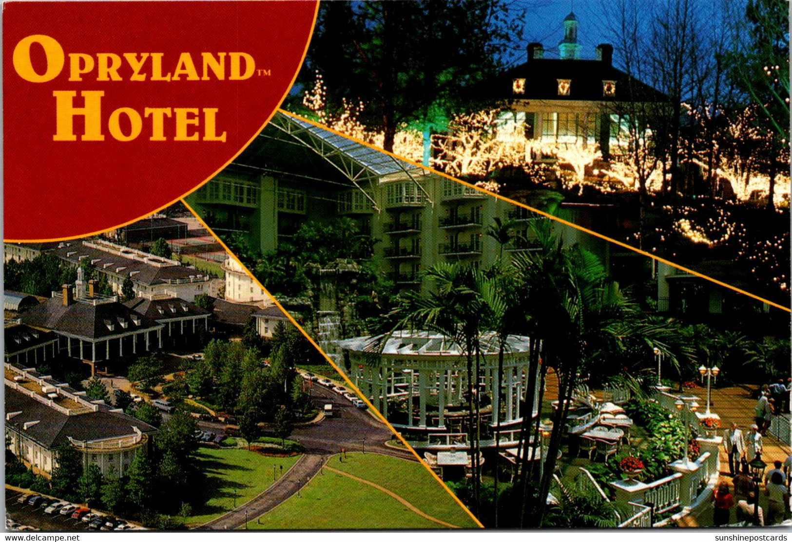 Tennessee Nashville The Opryland Hotel Multi View 1998 - Nashville