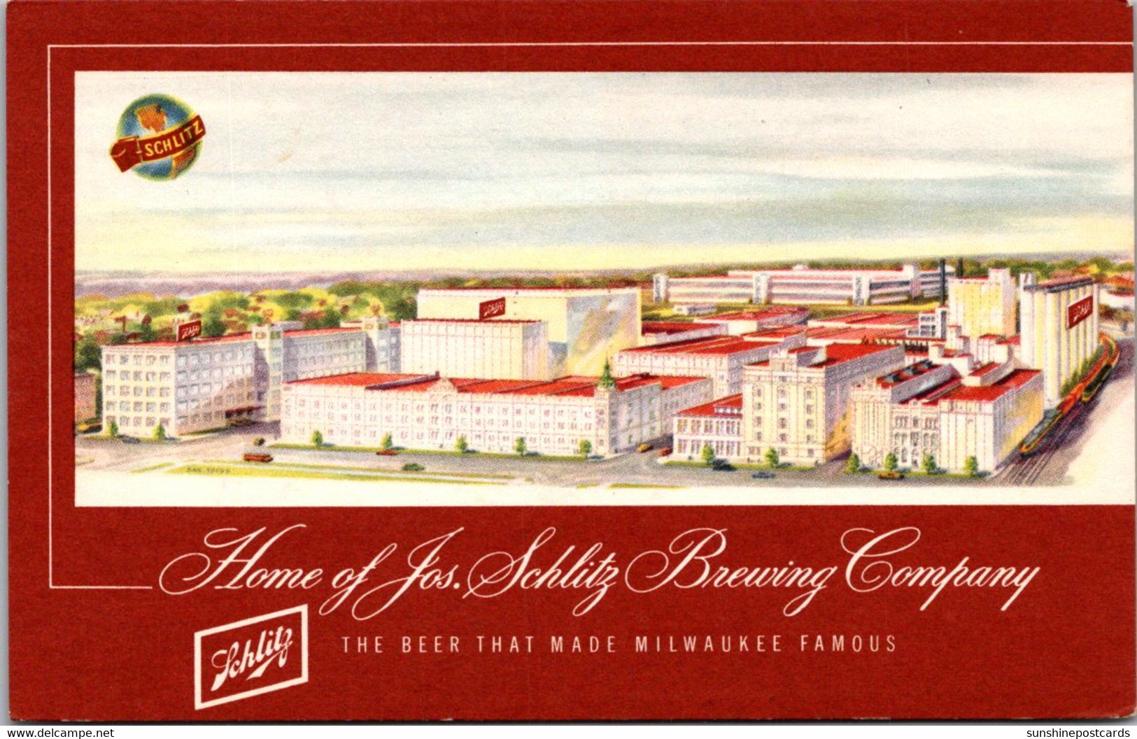 Wisconsin Milwaukee The Jos Schlitz Brewing Company - Milwaukee