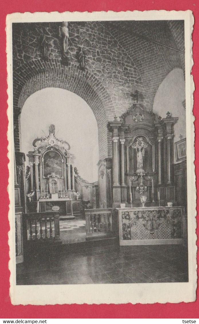 Vellereille-le-Sec - Eglise De Saint-Amand - Le Choeur Et L'Autel ... Restaurée En 1960 ( Voir Verso ) - Estinnes