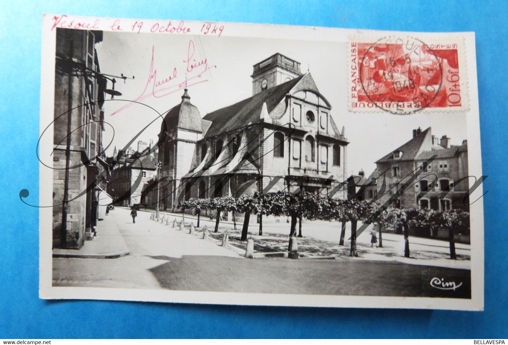 Vesoul Eglise St Georges. 1949-D70-timbre N° 826 - Sonstige & Ohne Zuordnung